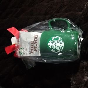Starbucks Mug 16 oz. ceramic green